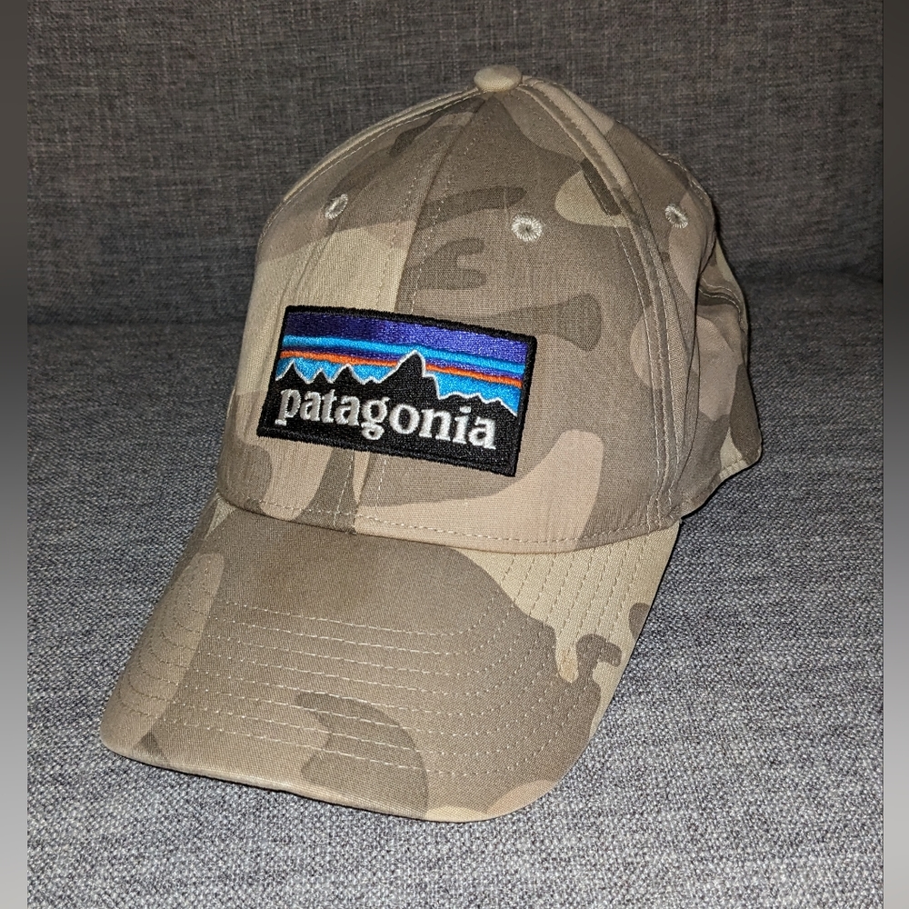 Patagonia cap in camo.